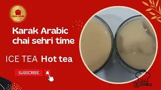 Enjoy a cup of homemade Karak Arabic Chai (Tea)  like never before | Food Menu