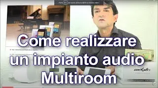 Come fare un Impianto Audio Multiroom: Amplificatore Incasso a parete/muro.