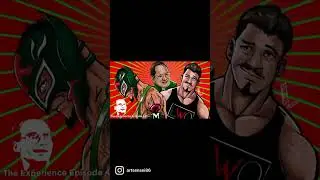 Rey Mysterio Eddy Guerrero Art for Cornette&rsquo;s Experience