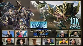 Official Trailer | Monster Hunter Rise [ Reaction Mashup Video ]
