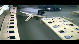 Apple store iPhone and iPad burglary surveillance footage released in US