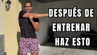 HAZ ESTOS ESTIRAMIENTOS DESPUÉS DE ENTRENAR Y ELIMINA EL DOLOR MUSCULAR