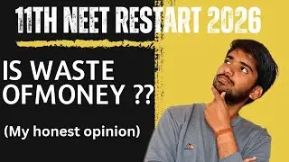11 th Restart Batch Pw Is Waste Of Money ?? | My Honest Review | Neet2026 #neet #neet2026