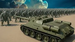 UEBS 2 Cinematic: Fighter tank, T45 shotgun & sci-fi shooter vs vampire & ghost forces !!