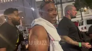 JA RULE & PRETTY RICKY Link Up Back Stage At I Love R n B Festival