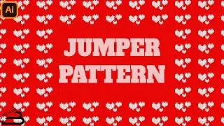 How to create a Seamless Knitted Pattern in Adobe Illustrator | ENG SUB