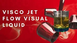 ViscoJet Agitation: Flow Visual Part 2 (liquid-liquid)