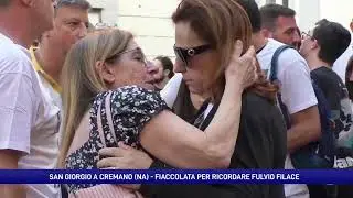 «Luce sull'assurda morte di Fulvio». Fiaccolata a San Giorgio a Cremano