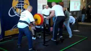 unique fitness dave foster benches 205kg @103kg @bpo 2013 record breakers