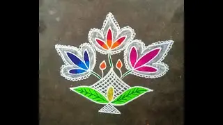 thai velli kolam #thaivellikolam #rangoli #pongalkolam #pongalrangoli