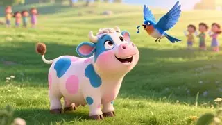 Baby Moo Moo Dancing 🐄💃 | Fun Animal Dance Song for Kids | Nursery Rhymes & Kids Songs