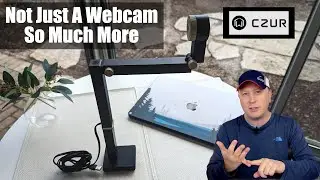 Good Webcam For Mac and Win PC - With Top Down Recording - CZUR Fancy S Pro
