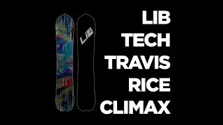 LibTech Travis Rice Climax Snowboard - Board Insiders - 2017 Lib Tech Travis Rice Climax Snowboard