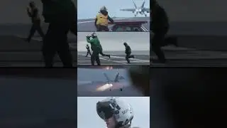 Jets on the flight deck - #shorts