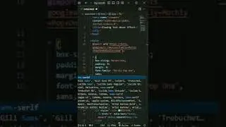 Glowing Text Hover Effect | #HTML #CSS