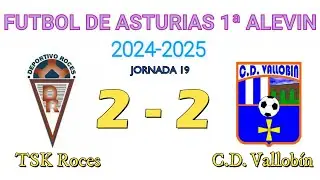 TSK Roces 2 - 2 C.D. Vallob&iacute;n de 1&ordf;Alev&iacute;n (2024-2025)