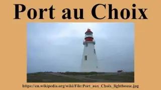 Port au Choix