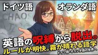 英語がダメでも関係ない？ドイツ語とオランダ語が「実は面白い」論理的な理由【 ij とウムラウト】