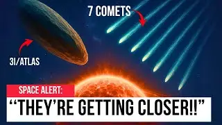 Стая комет мчится во внутреннюю часть Солнечной системы с 3I/Atlas