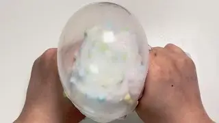 🫧손대자마자 바라락! 슬라임 / Instant Crunch with Packed Charms Slime ASMR 