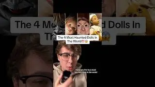 4 самые пугающие куклы в мире‼️😈 #страшные #призрачные