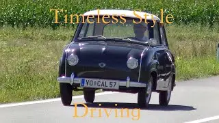Goggomobil-Tour auf steilen Straßen【Driving on Mountain Road】Abenteuer