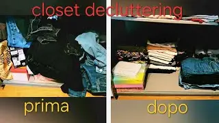 Closet decluttering | Maglieria 👕 jeans 👖 e gonne 👗 | Rose petals 🌹