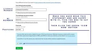 How to download your UK  Driving License Summary & Check Code (Complete Cover Group)