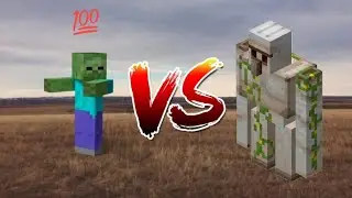 Iron Golem Vs Zombies (Rematch)
