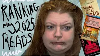 Tier Ranking My 2025 Reads