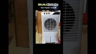 Bajaj 90 L Desert Air Cooler 💥 Most Popular air cooler from Bajaj 👌🏻 #bajaj #aircooler