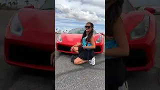 did someone say car girl ? #racecar #shorts #lamborghini #transition