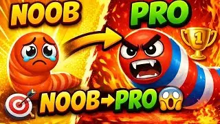 LIVE | 🔥 Aaj Sabko Haraunga – Worms Zone AI Hindi Live | Noob to Pro Journey