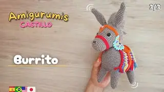 Burrito Pesebre Tutorial Final / Rienda - Manta - Unión de piezas / Paso a paso/ Amigurumis Castillo