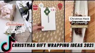CHRISTMAS GIFT WRAPPING IDEAS 2021 TIKTOK COMPILATION #CHRISTMASGIFTS #CHRISTMAS | LET'S just TiKToK