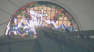 Franklinville church congregation watches with worry as building crumbles
