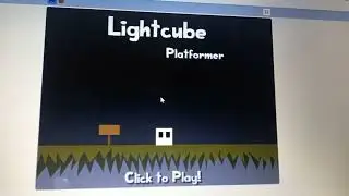 Lightcube - Platformer by - Chirag kankonkar - Codeavour 2022 project #code #codeavour