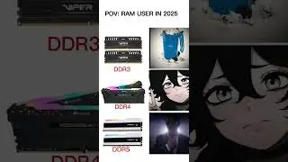 DDR3 vs ddr4 vs DDR5 #gaming #pc #pcbuild #gaming ming