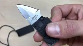 Kershaw Almar AM-6 Neck Knife Review/ Keychain concealed Knife