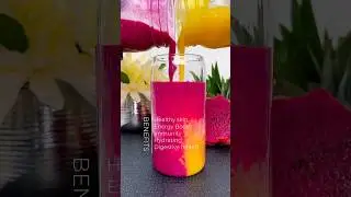 Unlock Your Natural Glow with this Tropical Bliss Smoothie!#HealthySkin #JuiceRecipe #GlowUp #recipe