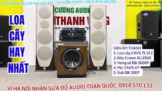 ĐỘC NHẤT V&Ocirc; NHỊ, LOA C&Acirc;Y CAVS TL320 NHẬP KHẨU, SỐNG ĐỘNG NHƯ PH&Ograve;NG TR&Agrave;