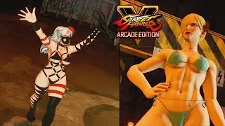 STREET FIGHTER V AE, POISON MONSTER PRINCESS DO-S VS FALKE BIKINI (SFV PC MODS)