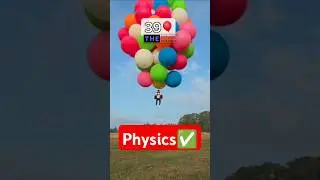 How Many Balloons 🎈 Are made it fly 🤯 | #experiment #mrbeast #science #fly #balloon #youtubeshorts