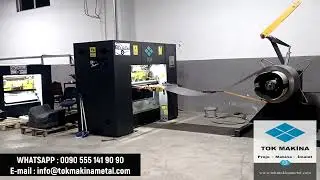 1250 mm - High Speed Expanded Metal Micro Mesh Machine - Filter Mesh Machine - Filtre Perfore Sac