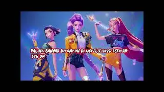 Girl group tersangar di Netflix! #KpopDemonHunters #NetflixHit #KpopVibes #animasi
