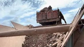 Incredible Work By quarry Rock Jaw Crusher Machine:Big Rock Crusher #stonecrusher #asmr
