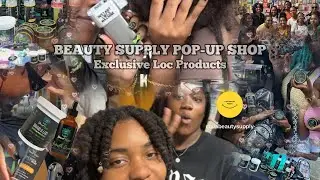 Exclusive Dreadlock Products BLK Pop-Up Shop with Live Singing! 🎶 | Loc Machines, Coaching & More!