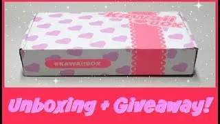 Kawaii Box - November 2017 Unboxing + GIVEAWAY!!