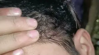 ASMR / Hair Play #satisfying #beard #hairsalon  