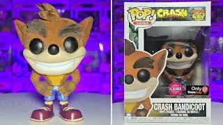 CRASH BANDICOOT 273 FLOCKED | UNBOXING FUNKO POP